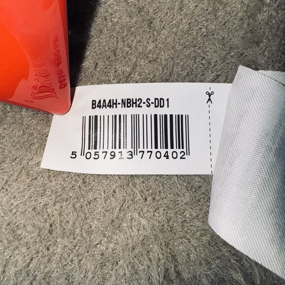 GYMSHARK X Whitney Simmons Small Beige Brown Zip Eyelash Knit Cropped Jacket Fur - Picture 11 of 11